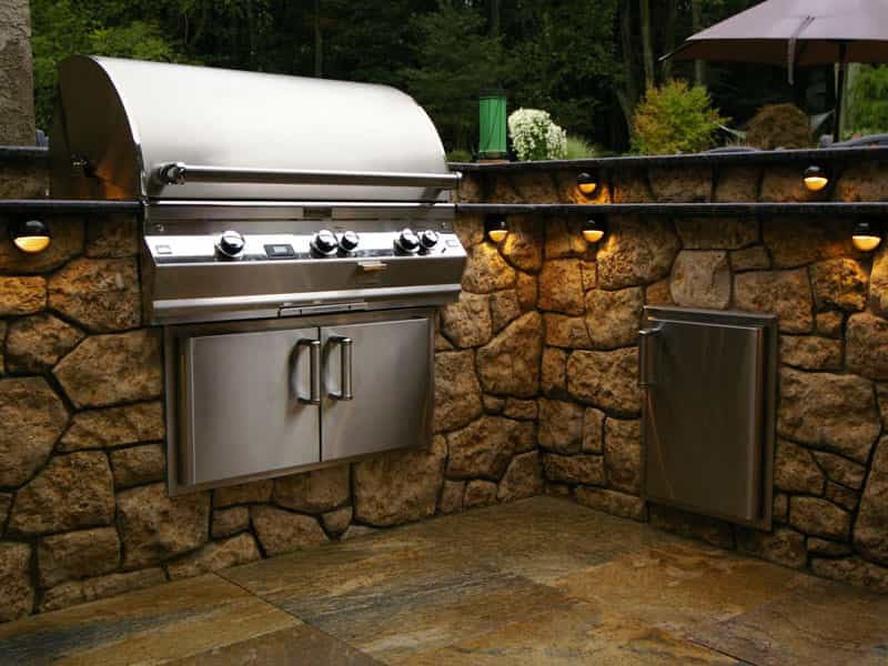 Outdoor Kitchen Asheville, NC Fireplace Store sink2 | Clean Sweep The Fireplace Shop